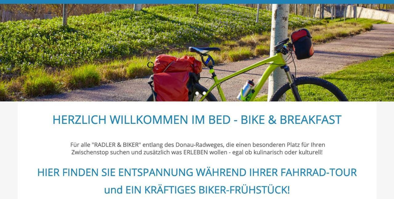 Bed Bike & Breakfast Bed & Breakfast Traismauer Dış mekan fotoğraf